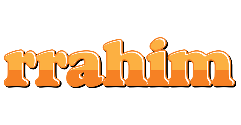 Rrahim orange logo