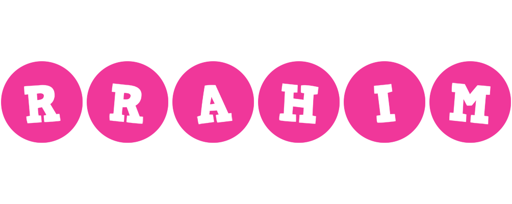 Rrahim poker logo
