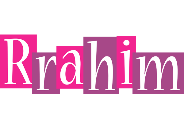 Rrahim whine logo