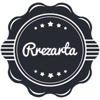 Rrezarta badge logo