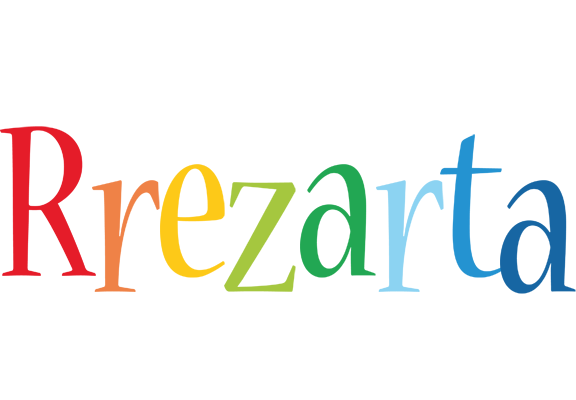 Rrezarta birthday logo