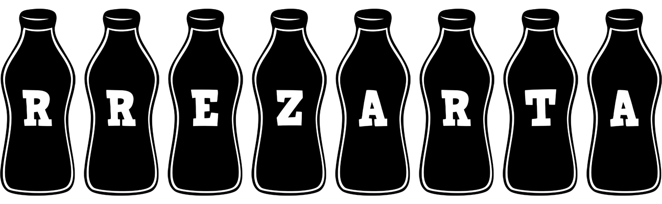 Rrezarta bottle logo