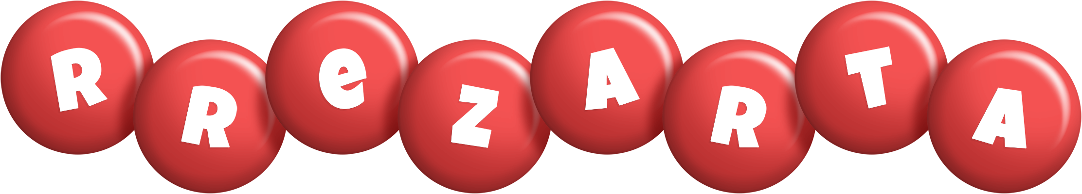 Rrezarta candy-red logo