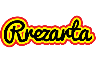 Rrezarta flaming logo