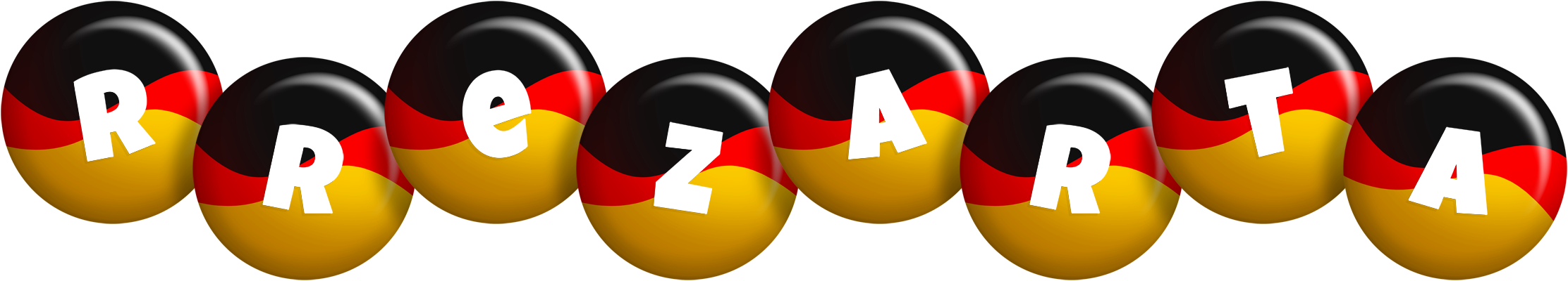 Rrezarta german logo
