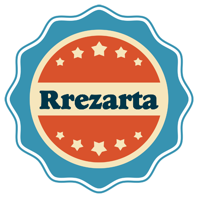 Rrezarta labels logo