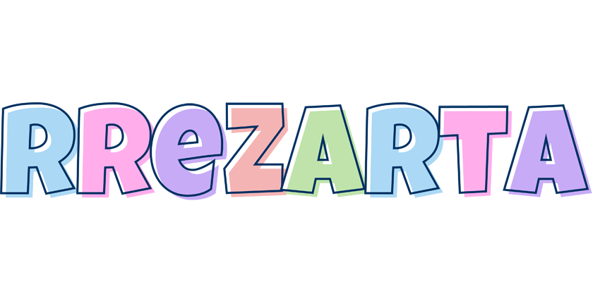Rrezarta pastel logo