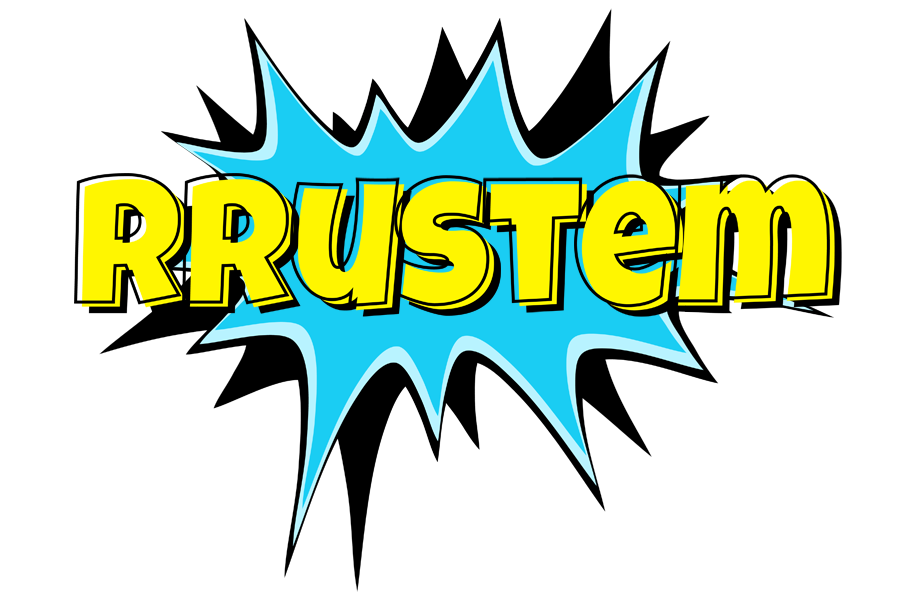 Rrustem amazing logo