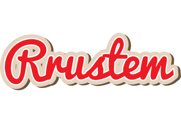 Rrustem chocolate logo