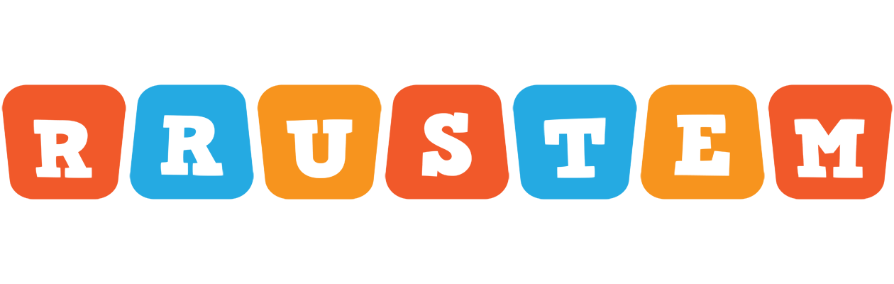 Rrustem comics logo
