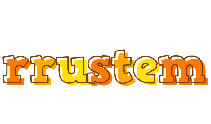 Rrustem desert logo
