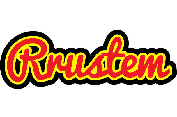 Rrustem fireman logo
