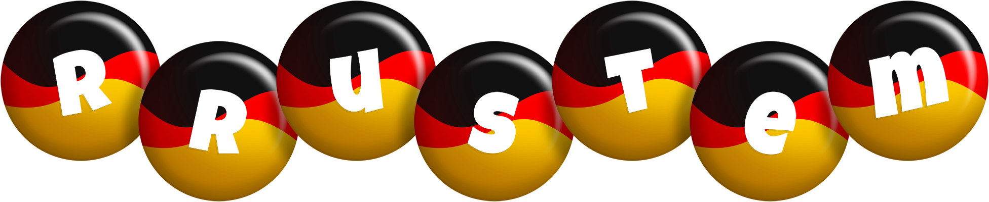 Rrustem german logo