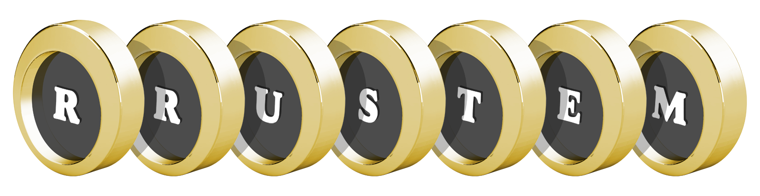 Rrustem gold logo