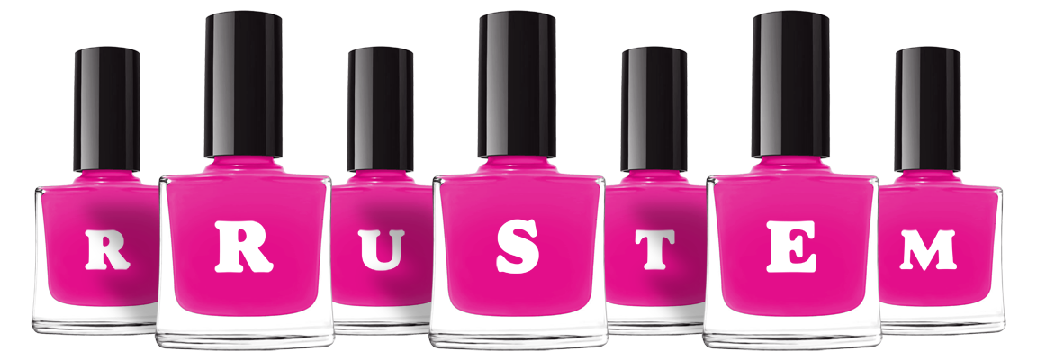 Rrustem nails logo