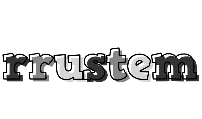 Rrustem night logo