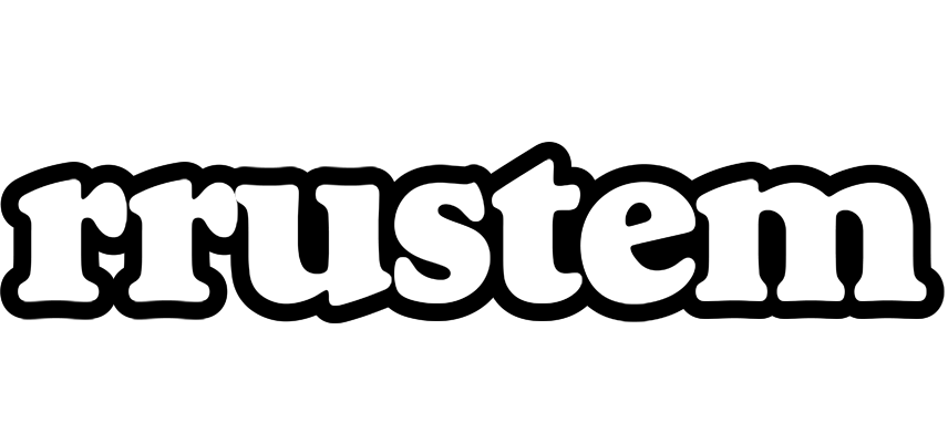 Rrustem panda logo