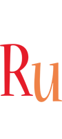 Ru birthday logo