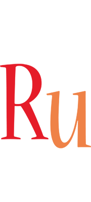 Ru birthday logo