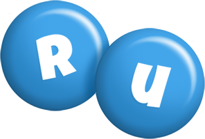 Ru candy-blue logo