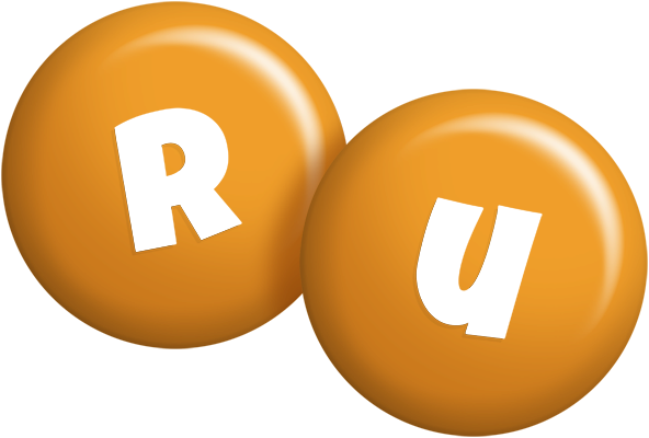 Ru candy-orange logo