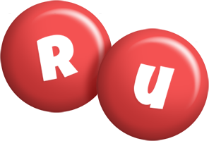 Ru candy-red logo
