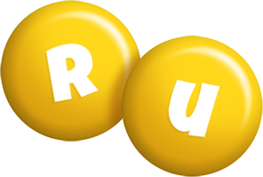 Ru candy-yellow logo