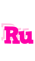 Ru dancing logo