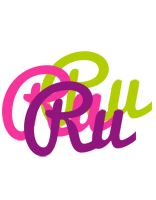 Ru flowers logo