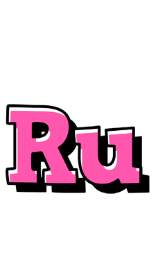 Ru girlish logo