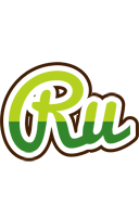 Ru golfing logo