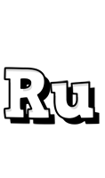 Ru snowing logo