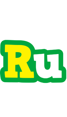 Ru soccer logo