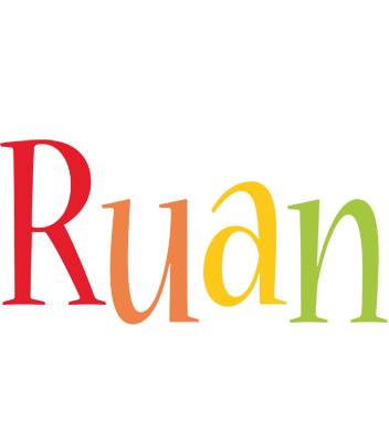 Ruan birthday logo