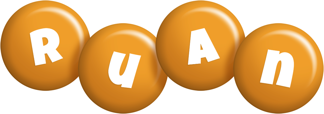 Ruan candy-orange logo