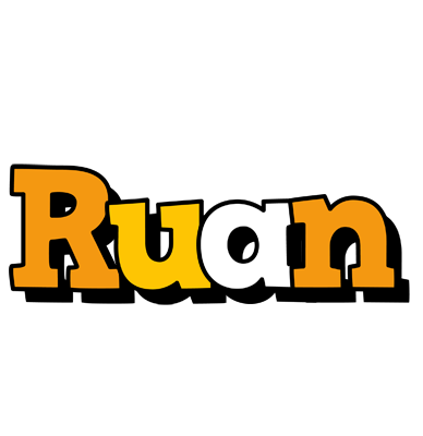 Ruan cartoon logo