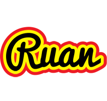 Ruan flaming logo