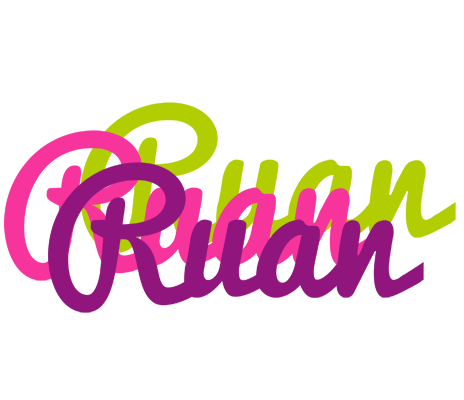 Ruan flowers logo