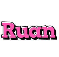 Ruan girlish logo