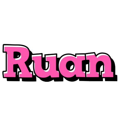 Ruan girlish logo