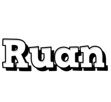 Ruan snowing logo