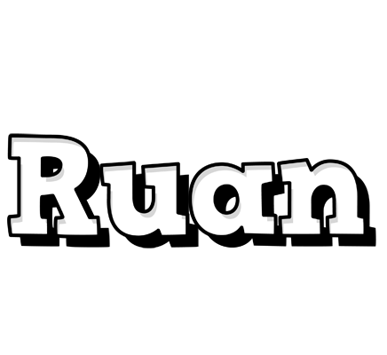Ruan snowing logo