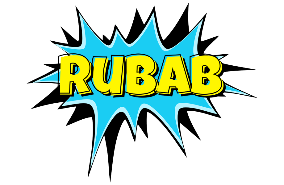 Rubab amazing logo