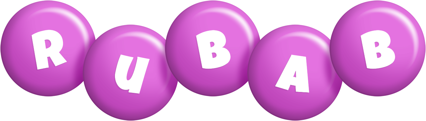Rubab candy-purple logo
