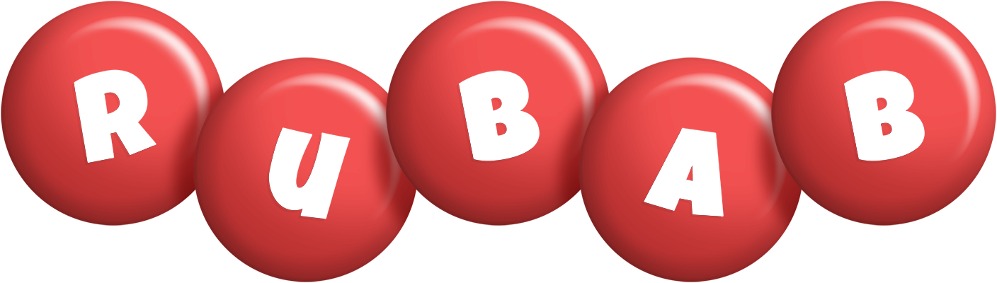 Rubab candy-red logo