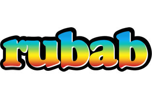 Rubab color logo