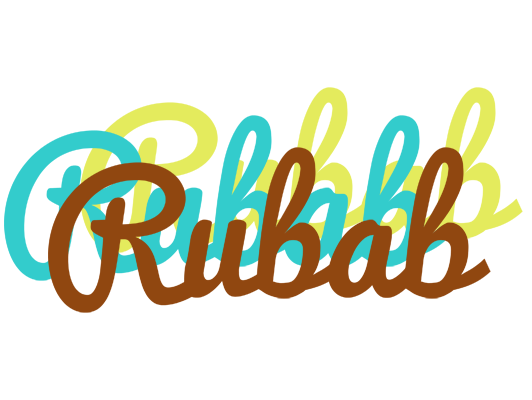 Rubab cupcake logo