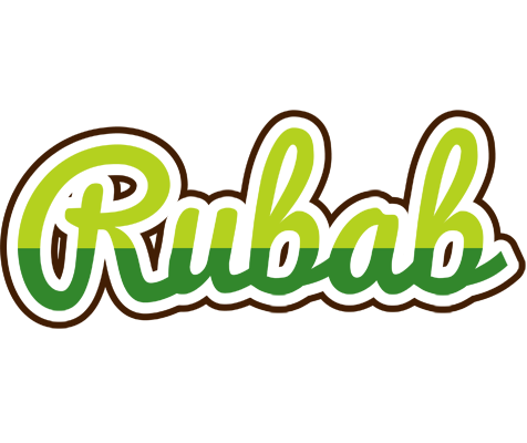 Rubab golfing logo