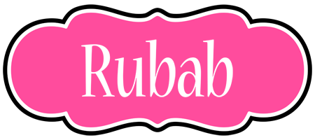 Rubab invitation logo