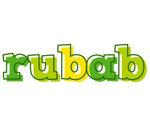 Rubab juice logo